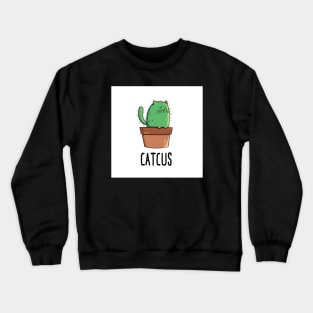 Catcus cactus kaktus lover gift art Crewneck Sweatshirt